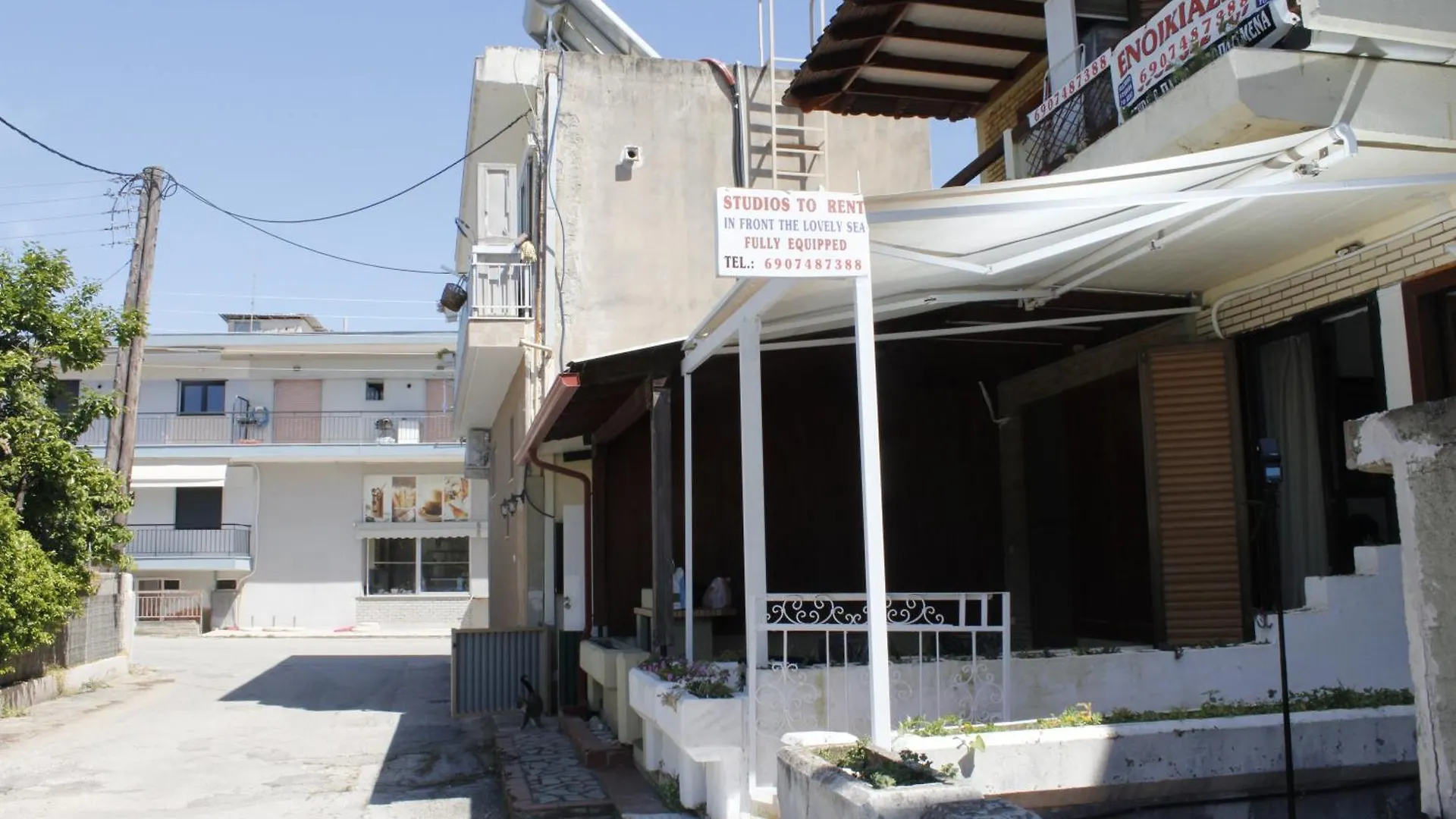 Πανσιόν Studio To Rent In Front The Lovely Sea Fully Equipped Νέα Πλάγια